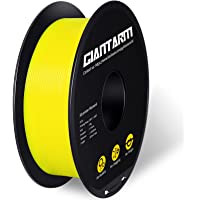 GIANTARM PETG Filament- Filamento de impresora 3D 1.75mm- Precisión dimensional +-- 0.2mm- 1kg- Amarillo